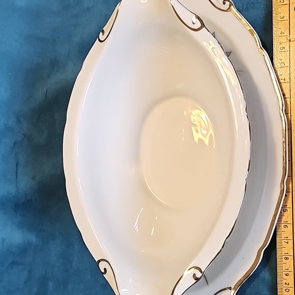 Vintage Gravy Boat, 1960 Dinnerware, Floral Gravy Server, Fine China, Japanese - Picture 10 of 10